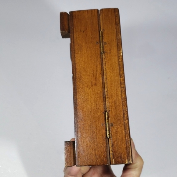 Antique Beautiful Wood Music Handcrafted Jewelry Box Made In Switzerland - Picture 7 of 16